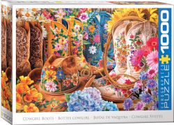 EUROGRAPHICS CASSE-TÊTE 1000 PIÈCES - BOTTES COWGIRL #6000-5948